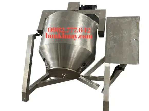 Bồn trộn bột công nghiệp tự động 200-500kg
