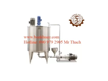 Bồn khuấy kết hợp bơm đồng hóa