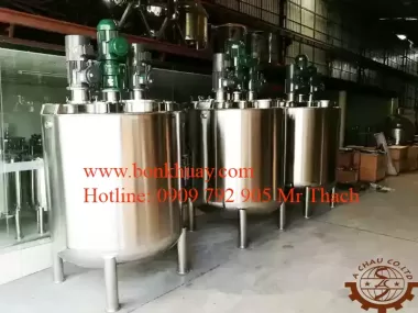 Bồn khuấy phân bón dạng đặc sệt