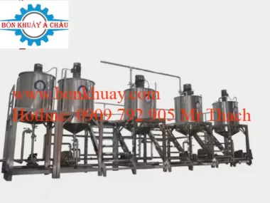Bồn khuấy sản xuất dầu gội