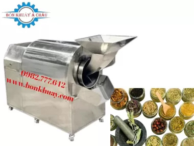 Máy rang dược liệu