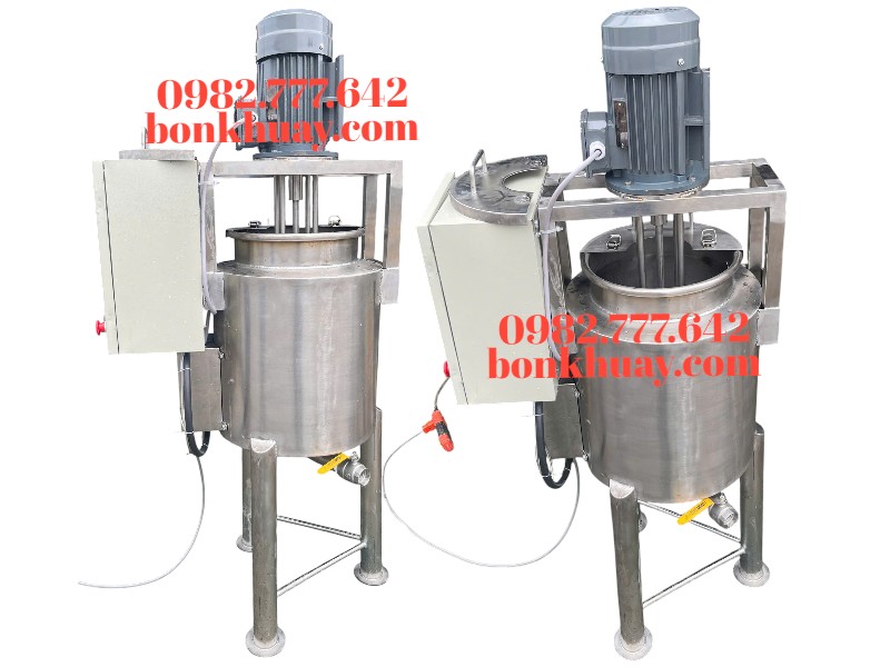 Bồn đồng h&oacute;a thực phẩm 10 l&iacute;t inox 304 t&iacute;ch hợp khuấy gia nhiệt v&agrave; đầu đồng h&oacute;a tốc độ cao.
