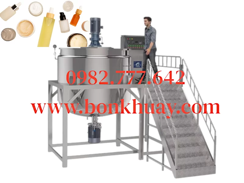 Bồn khuấy điện trong ng&agrave;nh mỹ phẩm