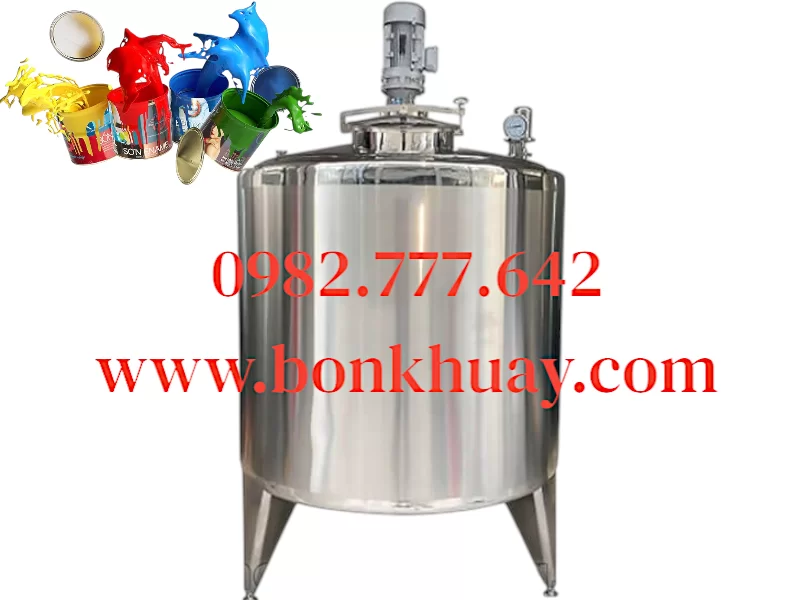 Bồn khuấy điện trong ng&agrave;nh sơn