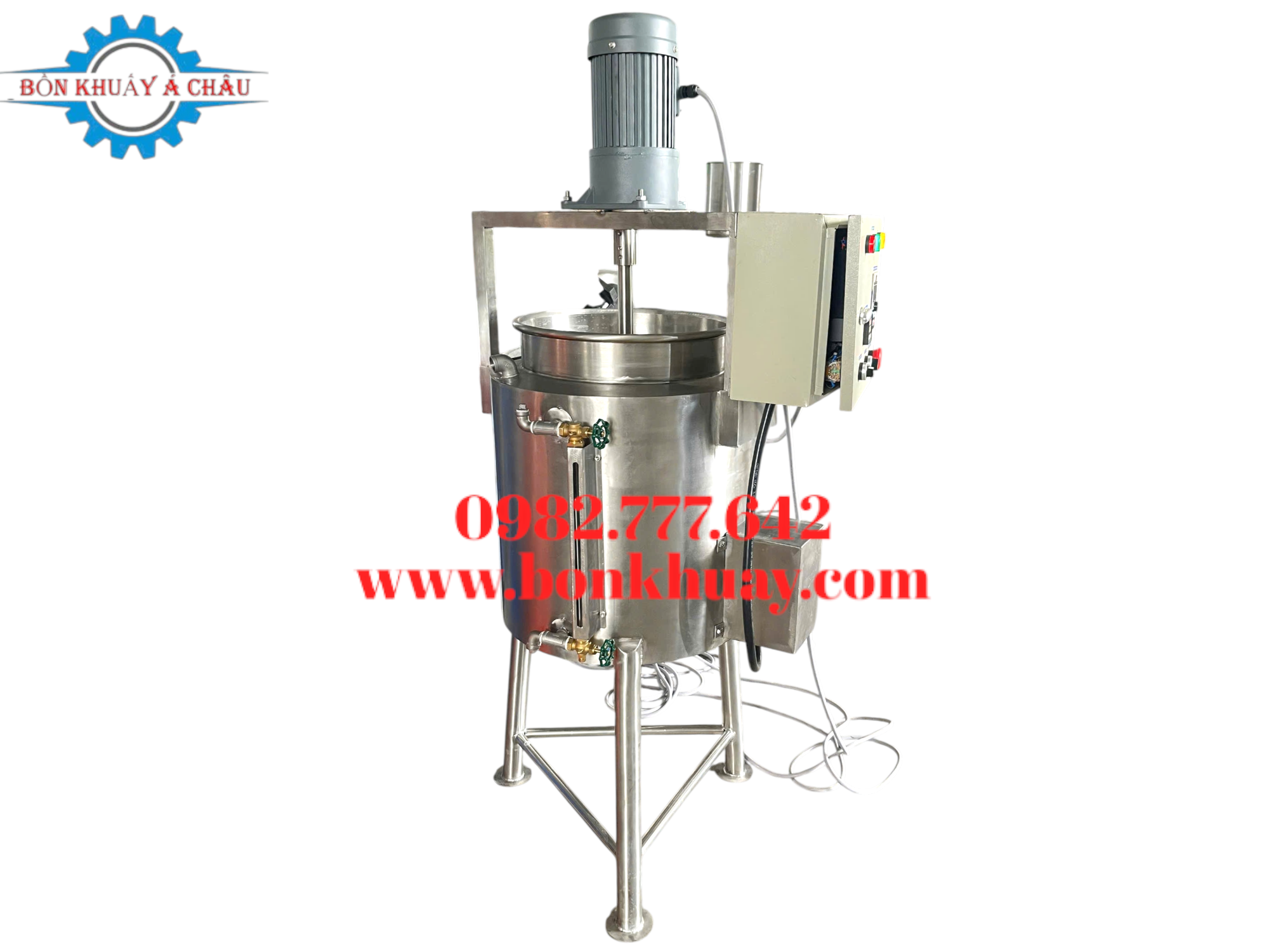 Bồn khuấy inox gia nhiệt