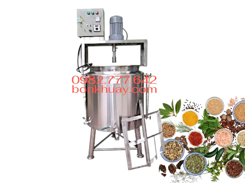 Bồn khuấy thực phẩm cánh quét