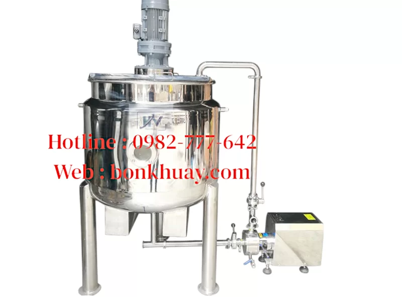 Bồn khuấy trộn kem body 