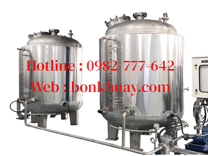 Bồn khuấy trộn thực phẩm inox 316 tại Quận 2