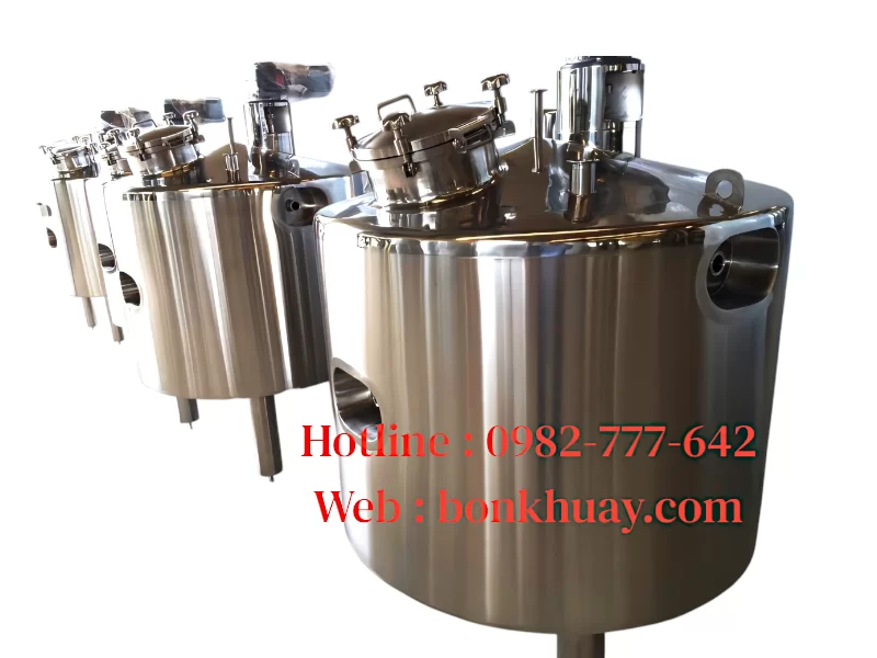 Bồn khuấy trộn trong ng&agrave;nh mỹ phẩm