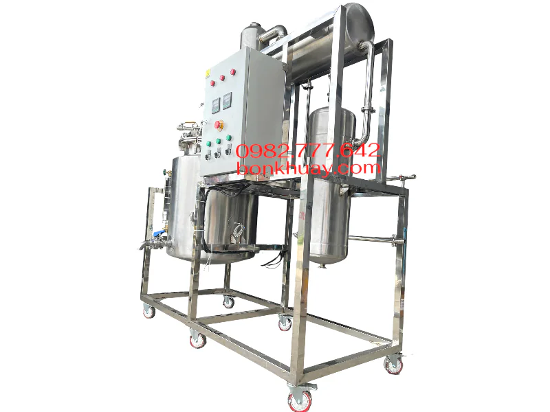 C&aacute;ch l&agrave;m m&aacute;y chưng cất tinh dầu