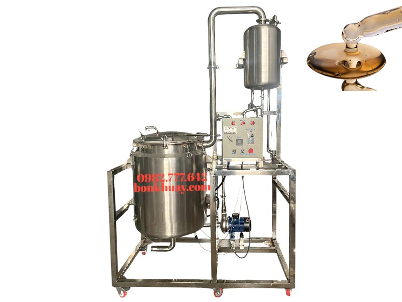 Máy Chiết Xuất Tinh Dầu Chân Không