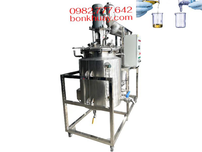 M&aacute;y chưng cất tinh dầu bằng điện