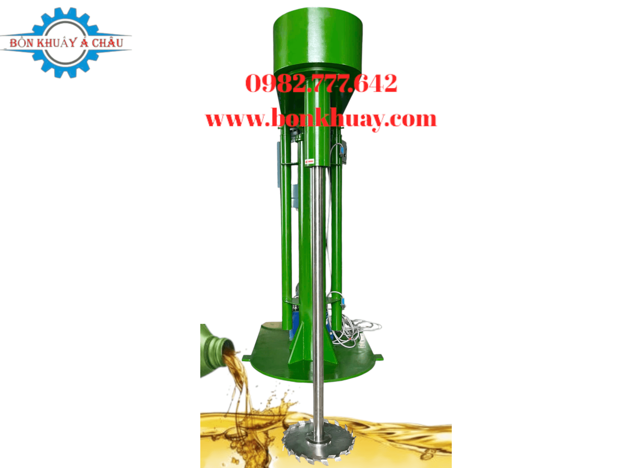Máy khuấy dầu-Hiệu quả khuấy trộn