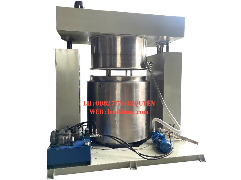 Bồn khuấy gia nhiệt hút chân không 50 lít giá xưởng