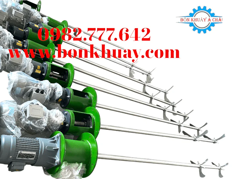 máy khuấy xử lý nước thải