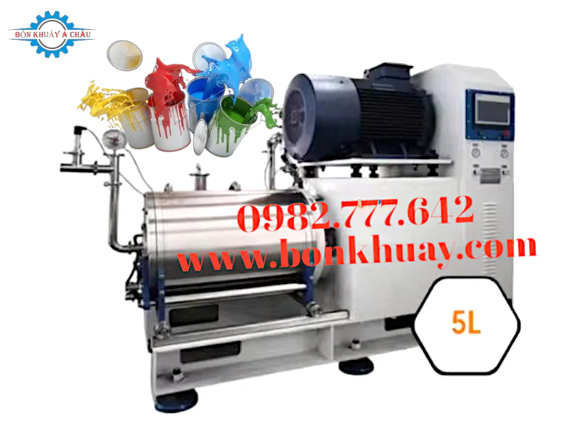 Máy nghiền ngang 5 lít 