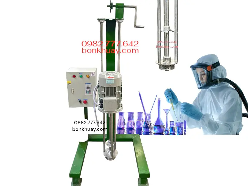 Máy nhũ hóa thí nghiệm quay tay 1-10 lít AC-ĐH-08