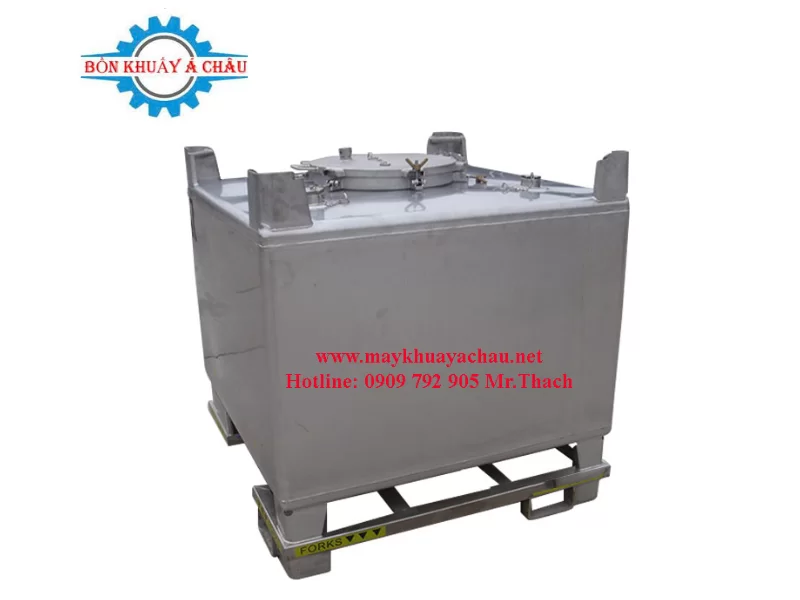 THÙNG IBC 1000 LÍT INOX 304