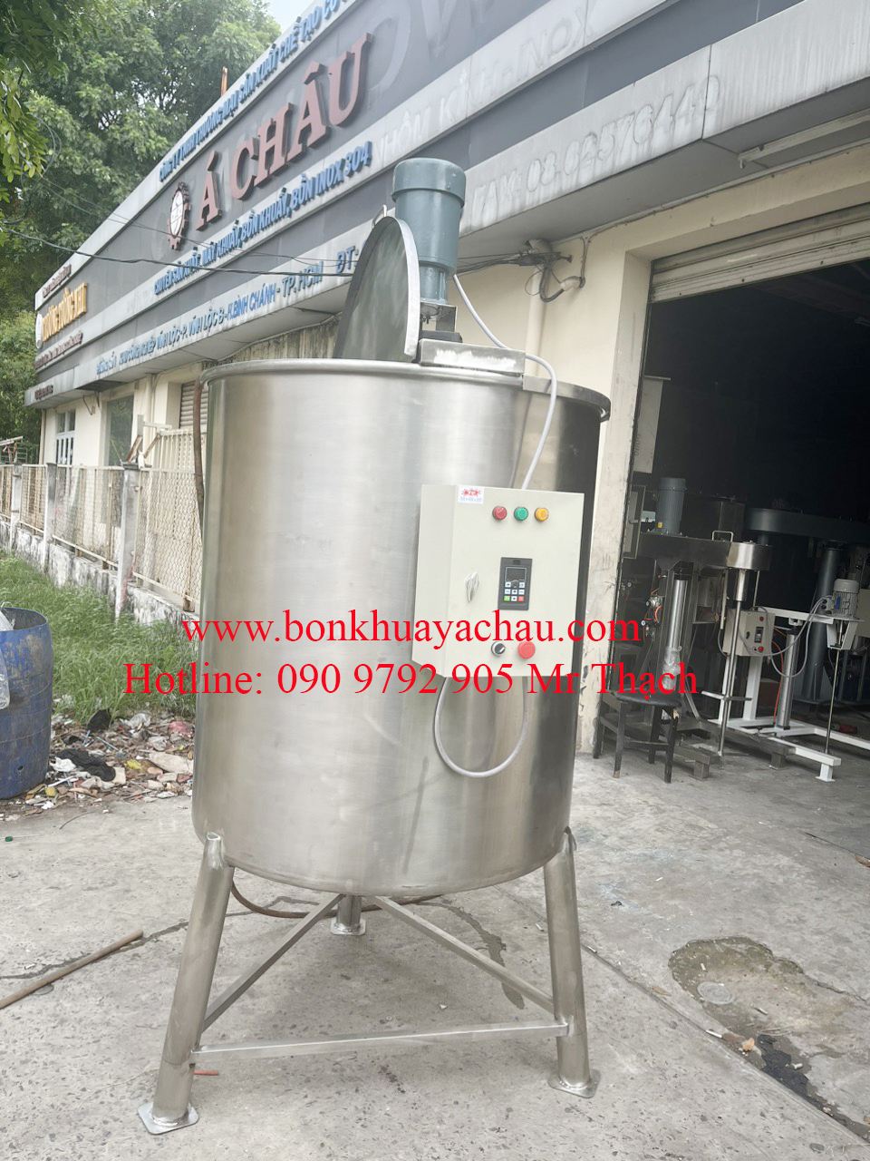 Bồn khuấy thực phẩm 1000 lít