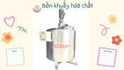 Bồn khuấy hóa chất 500 lít giá rẻ