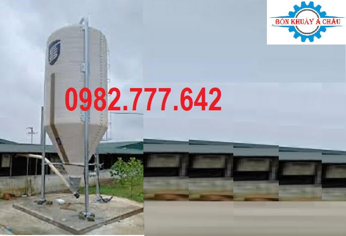 Silo chứ xi măng tại Bình Tân