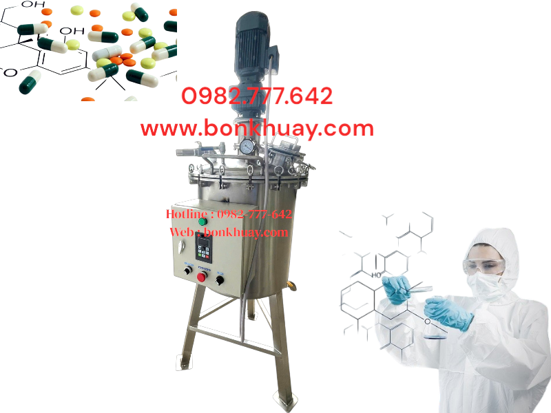 Bồn khuấy điện trong ngành dược phẩm