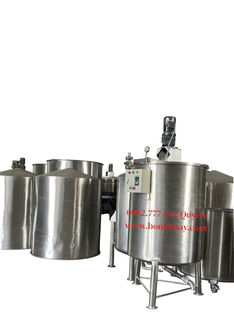 Bồn khuấy điện trong ngành mỹ phẩm