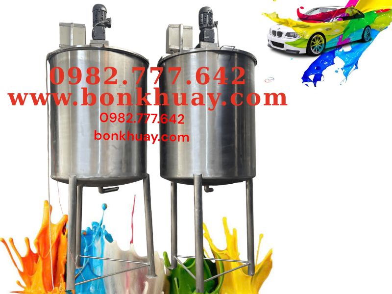 Bồn khuấy sơn trong ngành ô tô